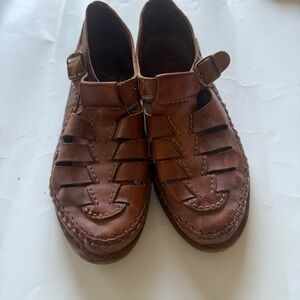 MENS PIKOLINOS Brown Leather Sandals Comfortable Casual Design